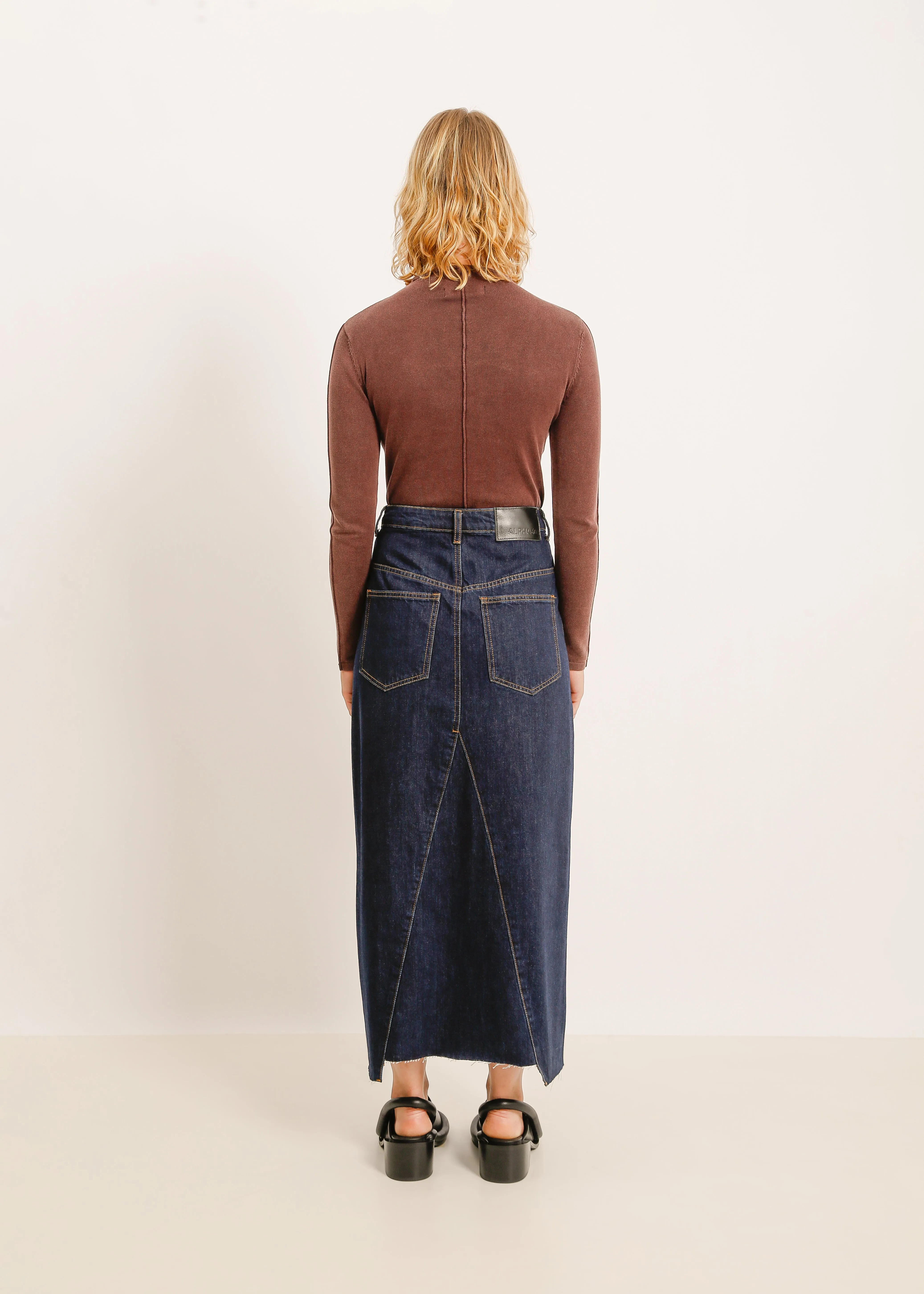 W24 | JETT DENIM SKIRT / INDIGO