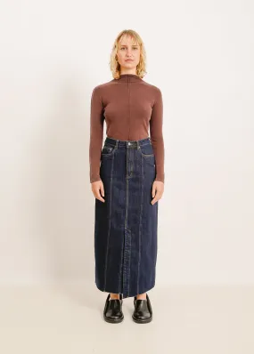 W24 | JETT DENIM SKIRT / INDIGO